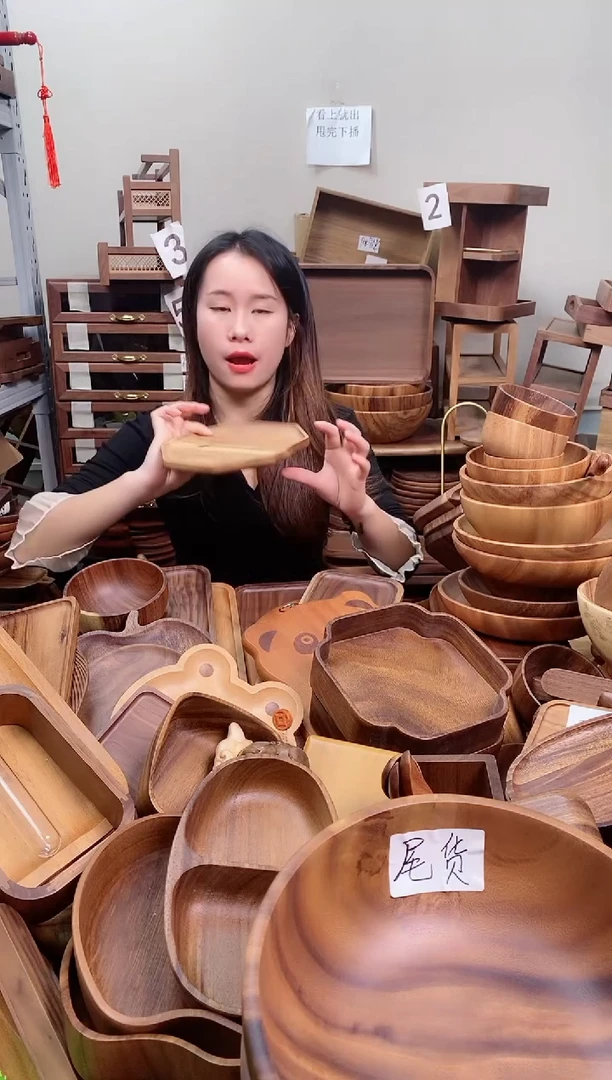 木   南美胡桃木八角盘25*25*2cm A