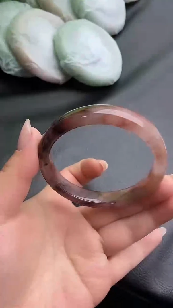 未镶嵌手镯石英质玉瑕疵260+59/60