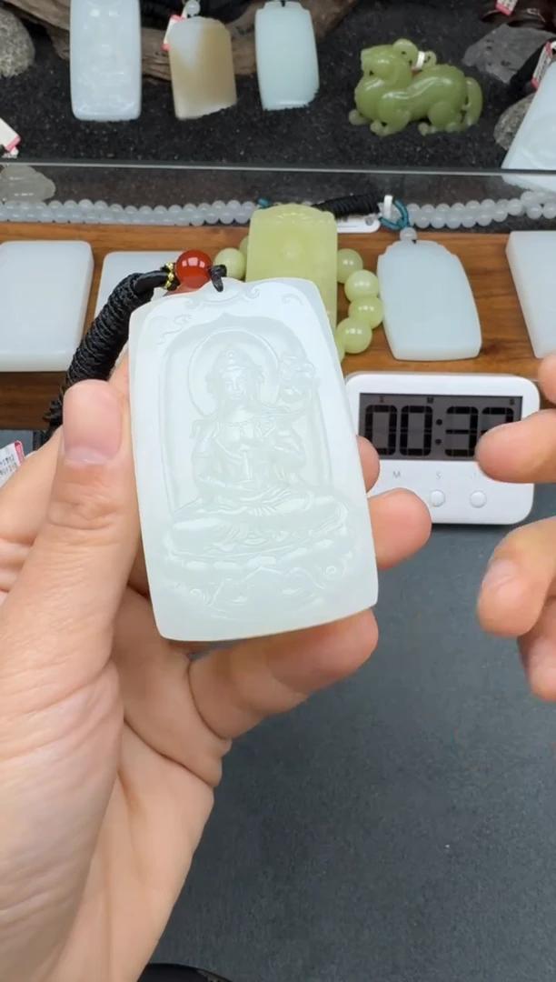 颈饰未镶嵌和田玉2