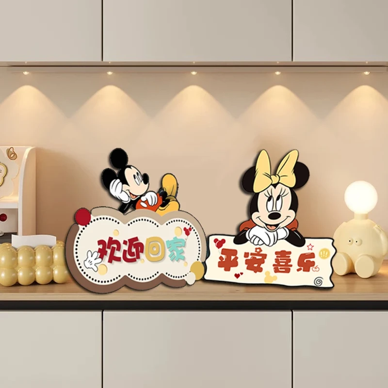 LA06欢迎回家创意摆台画玄关桌面小摆件装饰画卧室床头艺术装饰品