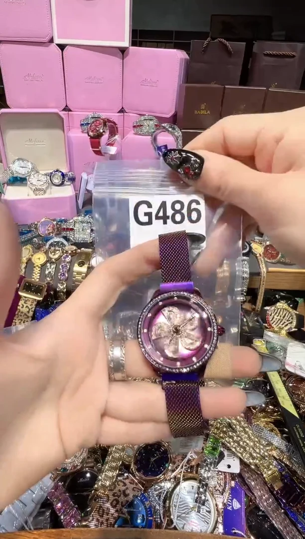 石英机芯不锈钢不锈钢直播定闪专用