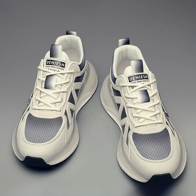 Louis Fordea/路易弗狄男鞋网面鞋子透气舒适爆款百搭跑步运动鞋