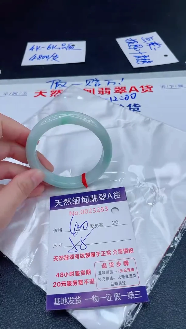 未镶嵌手镯翡翠400.00