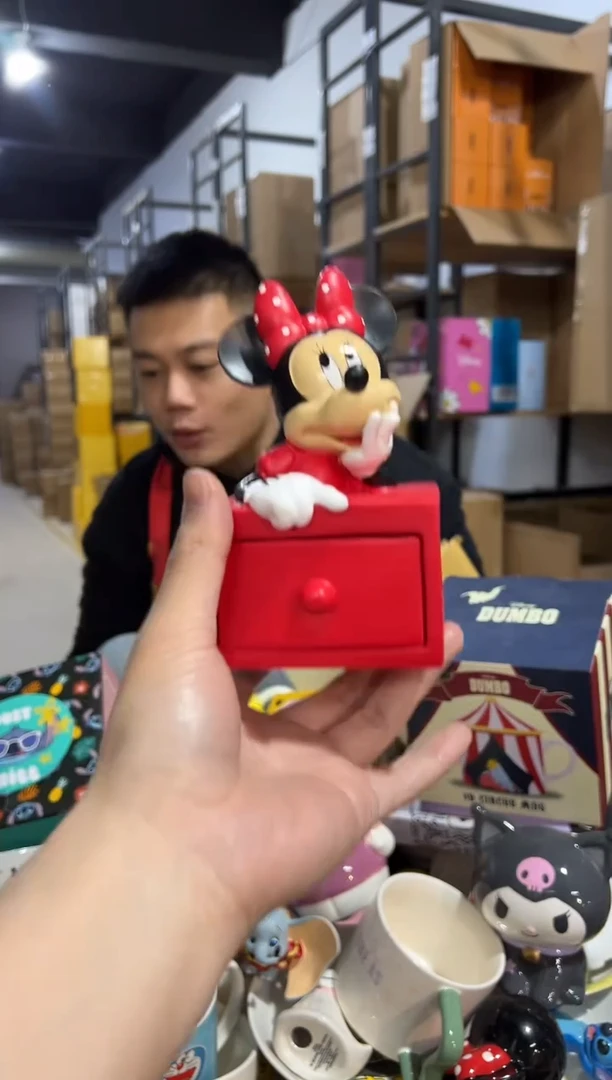 【闪购商品】杯原盒米妮抽屉首饰盒