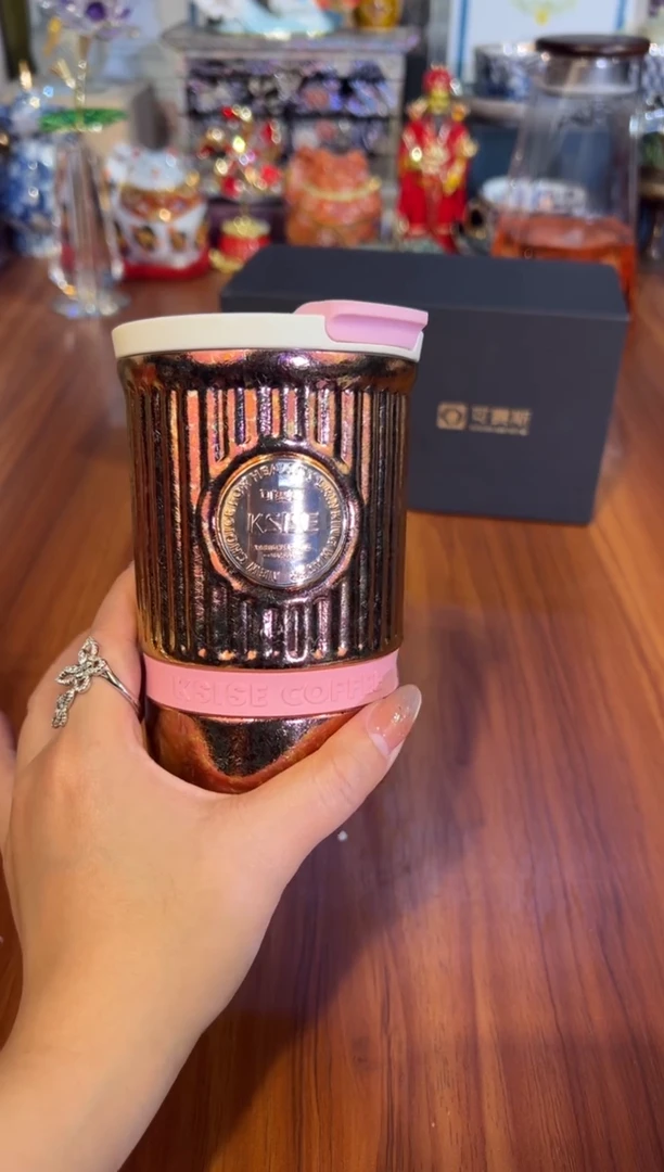 212喜派纯钛随行杯400ML（粉）