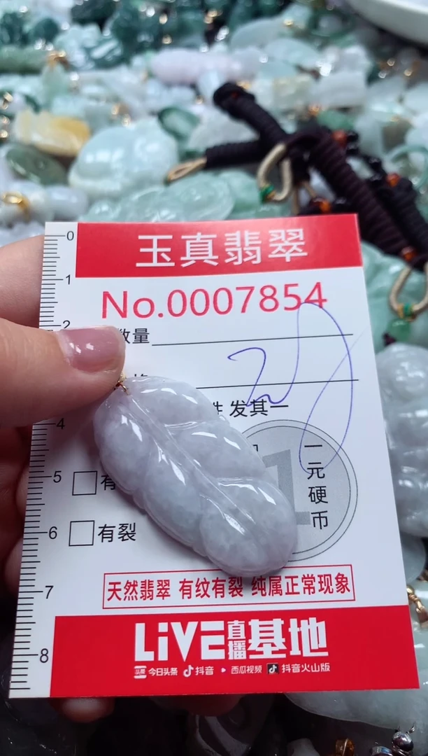 吊坠(不含链)未镶嵌翡翠7854