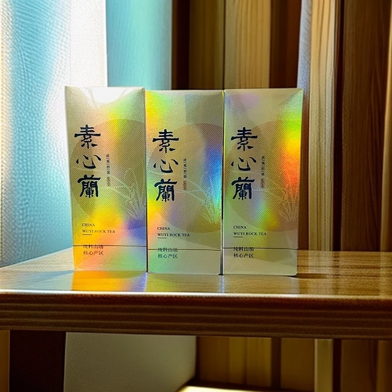 岩世间【素心兰】3盒 纸盒岩茶品鉴