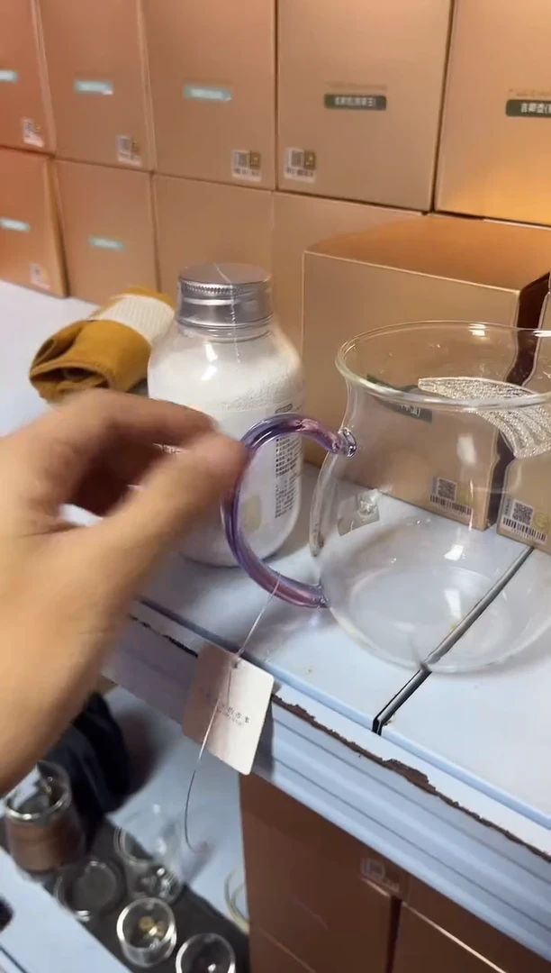 【闪购商品】禾器/晶彩/观禄煮茶器/浅紫加茶垢