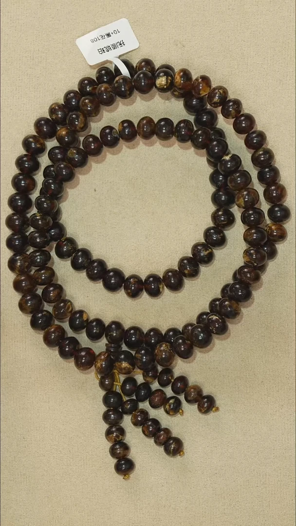 琥珀颈饰未镶嵌10M20-24