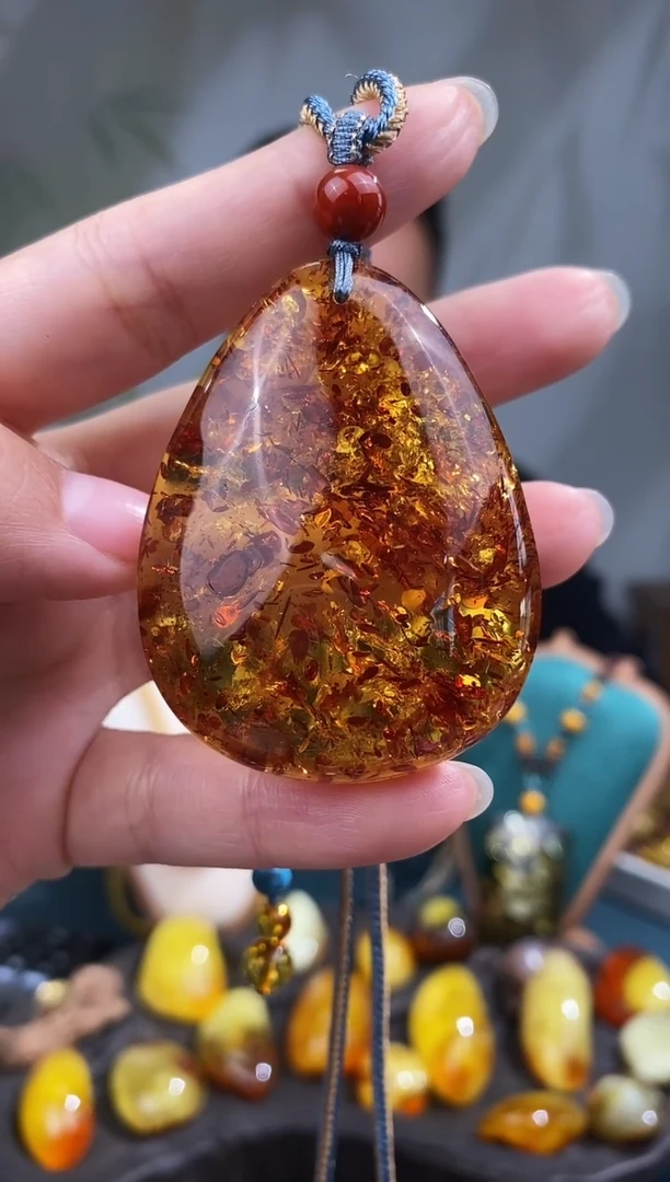 裸石琥珀未镶嵌 全国 包邮