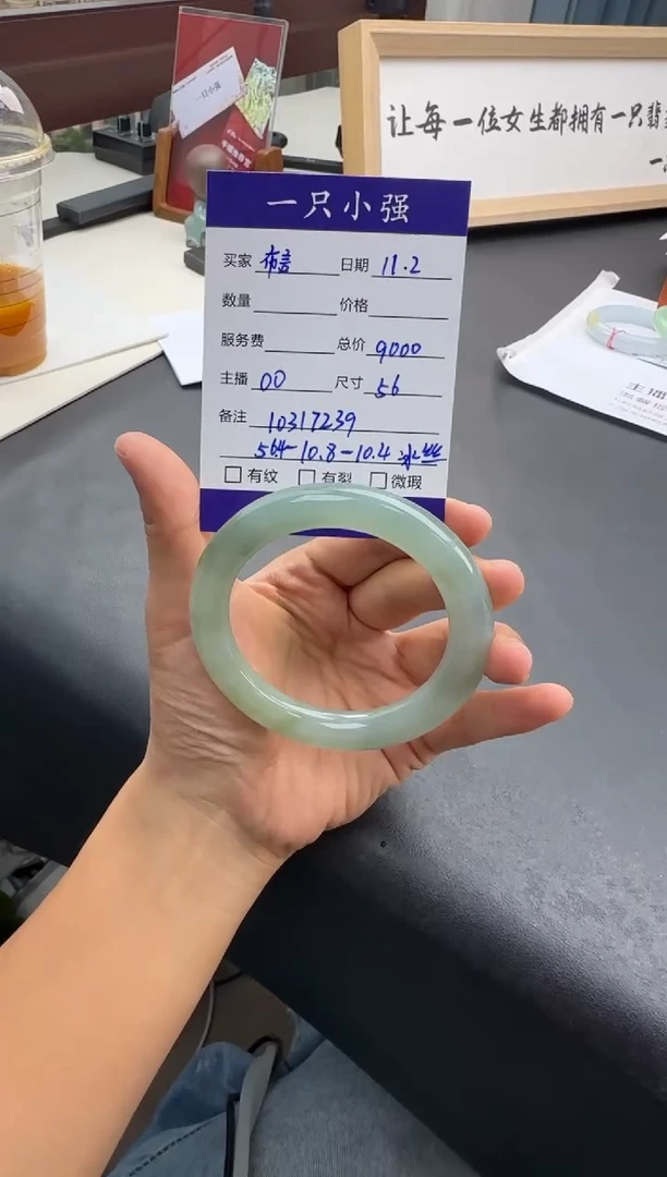 未镶嵌手镯翡翠【****莎10317239