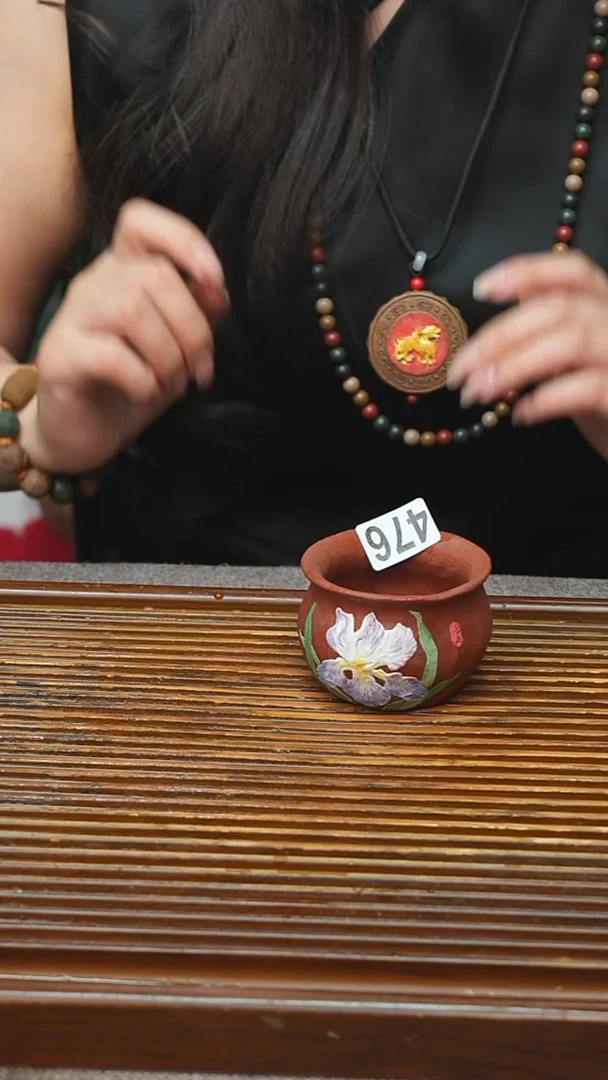 万古烧粗陶手工茶具