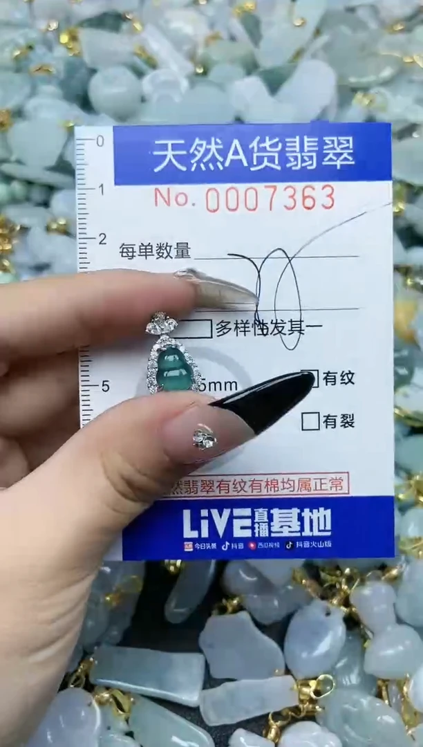 【闪购商品】翡翠颈饰未镶嵌天然A货翡翠