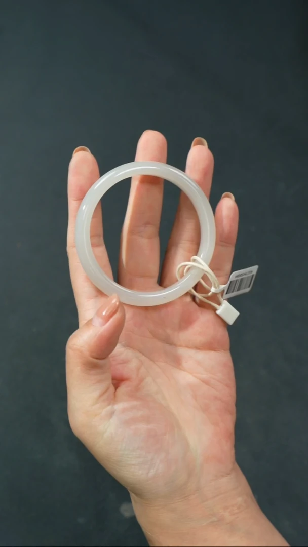 和田玉手镯未镶嵌A0075-54