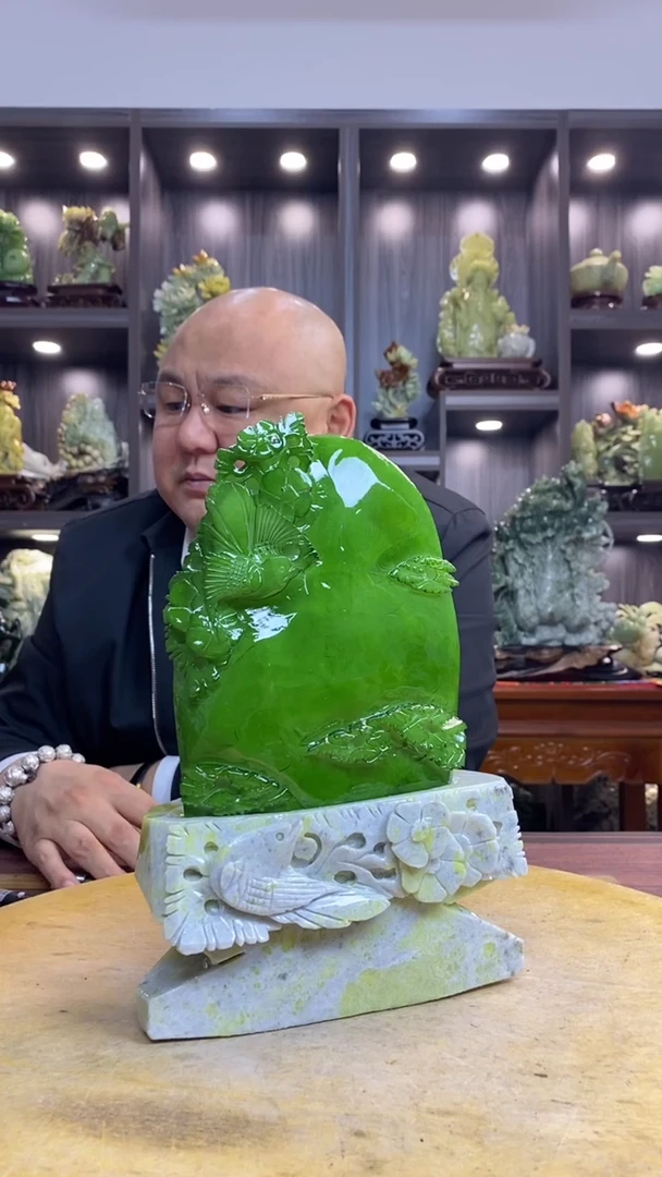 玉故****4 玉岫岩料手工雕刻摆件居家装饰送礼一物一图