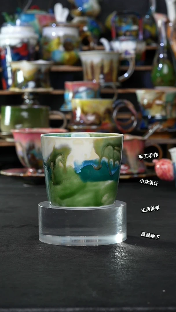 设计师款景德镇森涩手创陶瓷（食品级）668