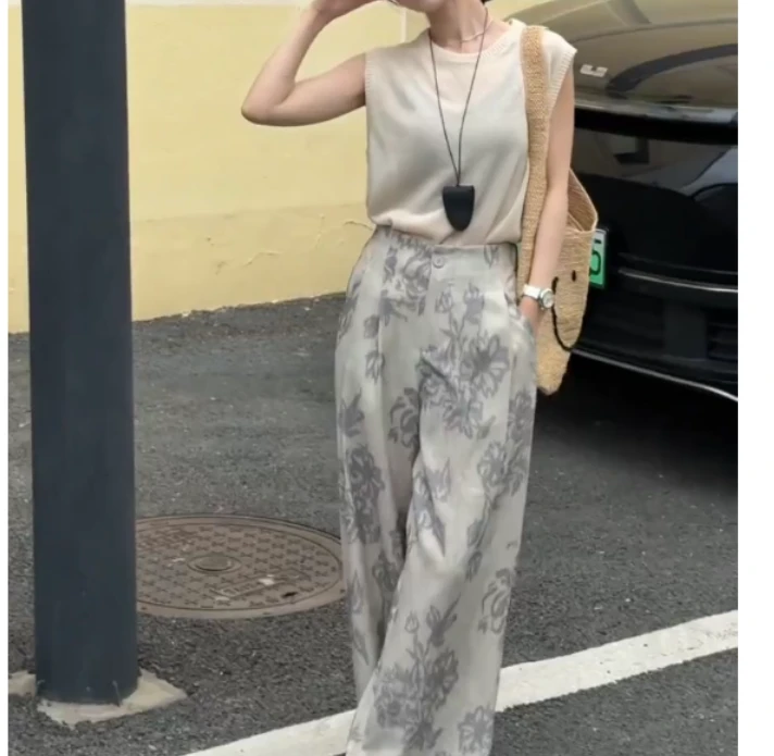 2025夏季新款网红同款洋气减龄韩版爆款上衣裤子女乖zz