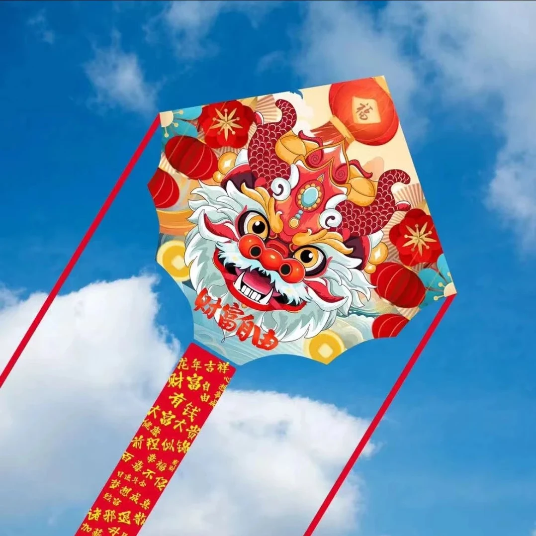 新款2025财富自由风筝成人大人专用大型放飞潍坊高档大型微风易飞