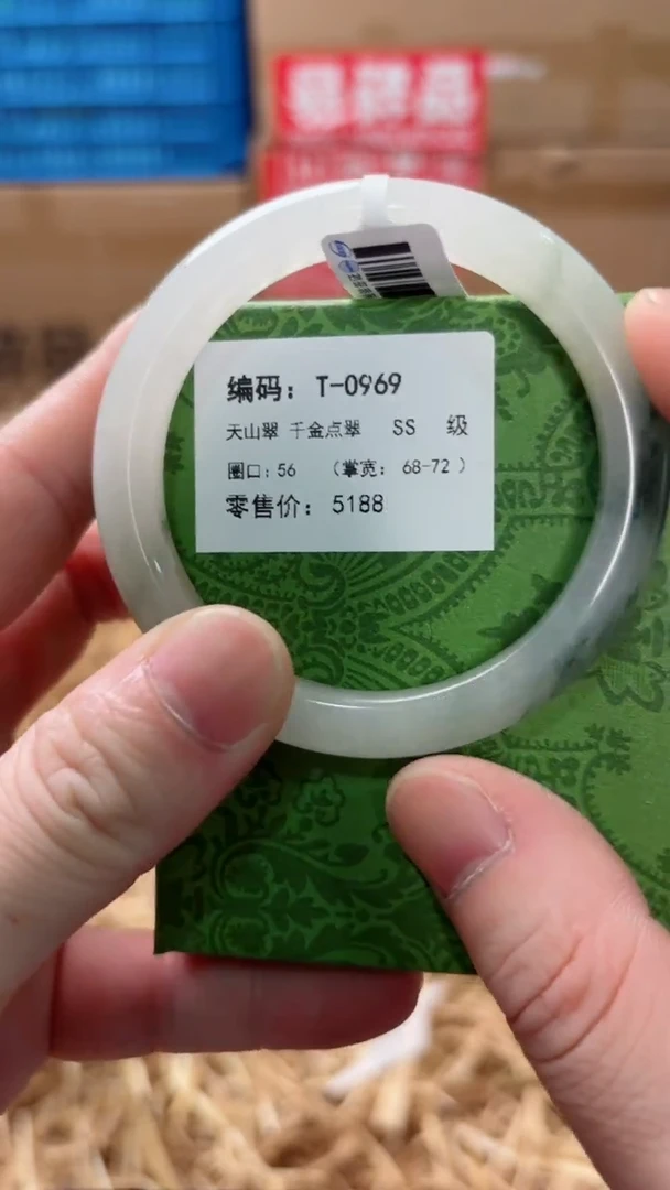 未镶嵌手镯石英质玉T-0969