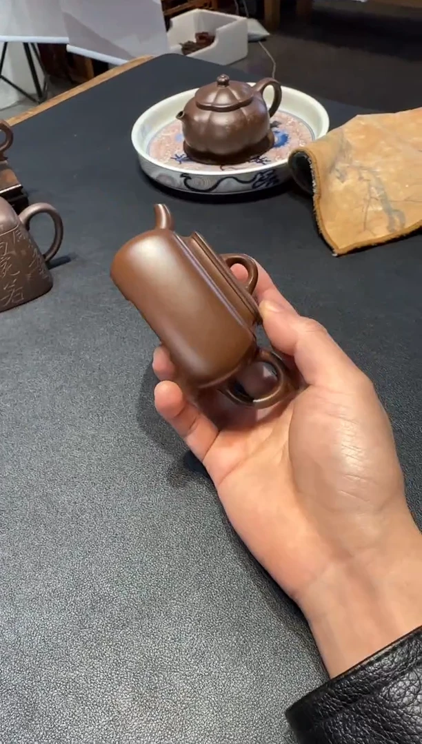 茶壶紫砂瞬*缘长四方 紫砂壶