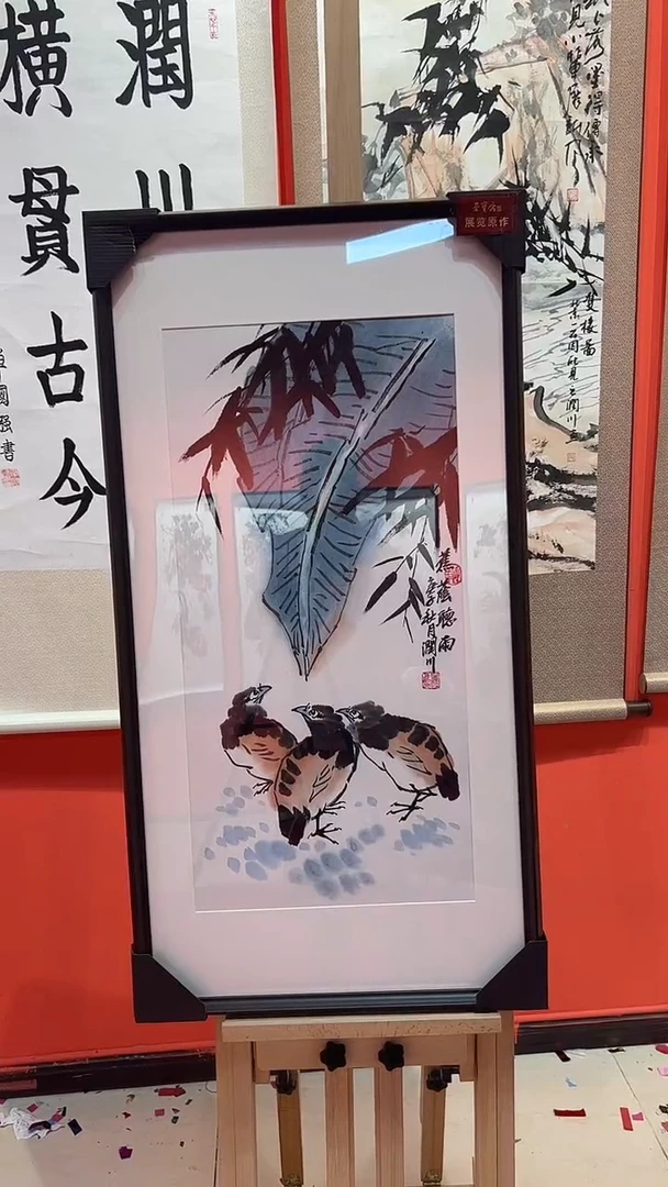 国画贺润川国画作品23