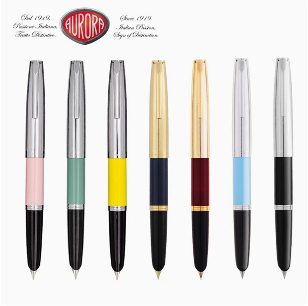 意大利Aurora/奥罗拉钢笔 DUO-CAR杜卡特复古暗尖包尖 墨水笔