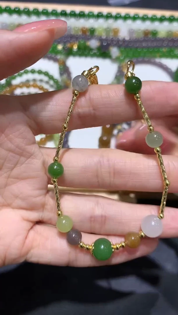 【闪购商品】和田玉手链未镶嵌2多人多样性随机发货1件