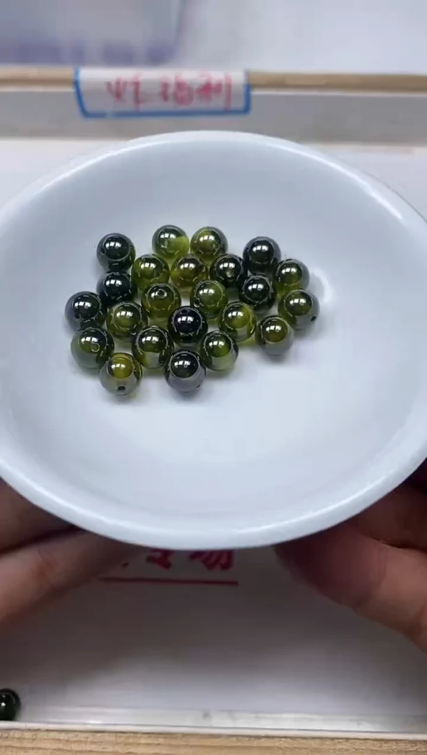 【闪购商品】锆石散珠未镶嵌B2060 绿锆石8mm5个15元