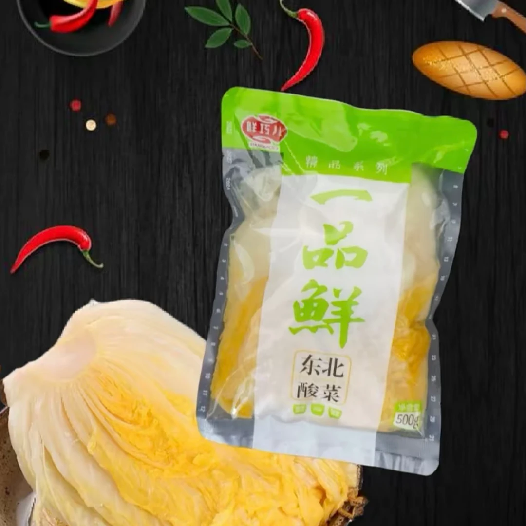 东北大缸酸菜500g*6袋