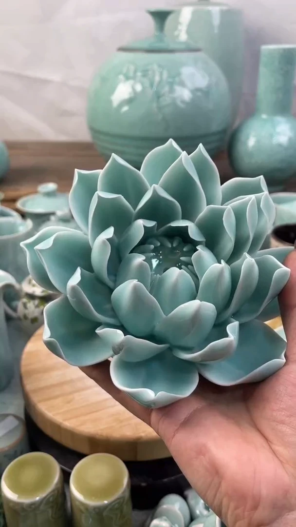 【闪购商品】特价福利 微瑕 慧仙青瓷
