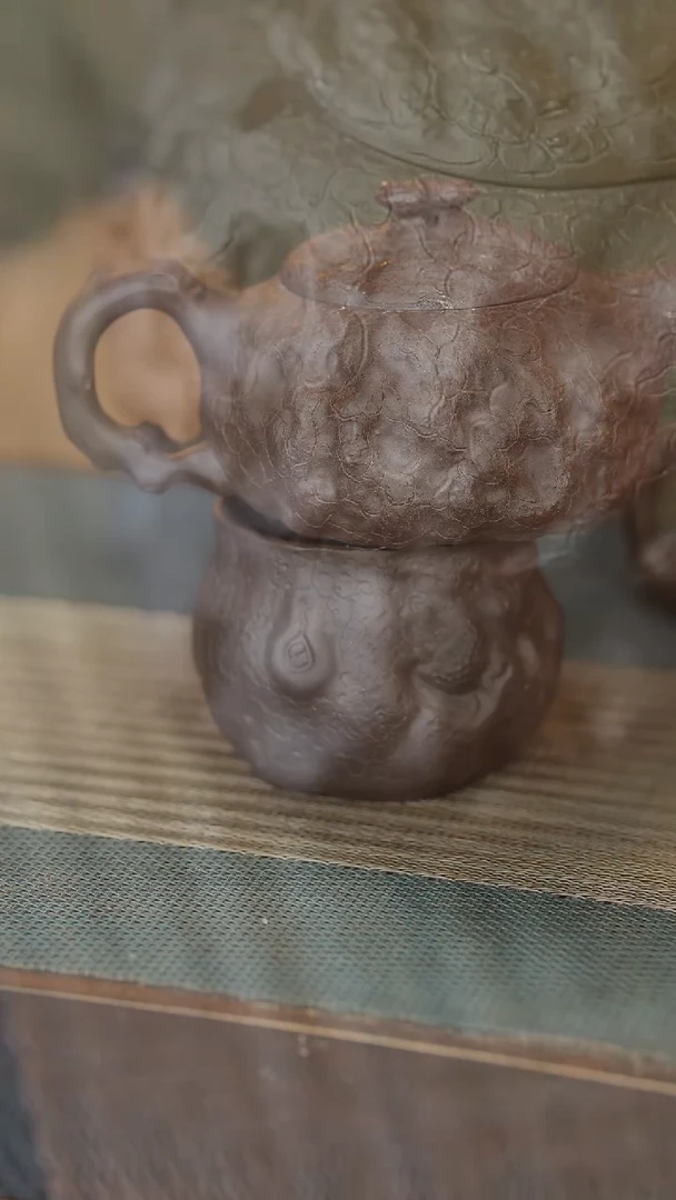 【闪购商品】喀左紫砂一线堂口，原矿手工制作