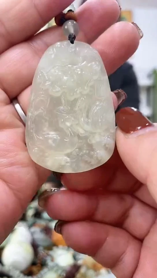 未镶嵌岫玉挂件