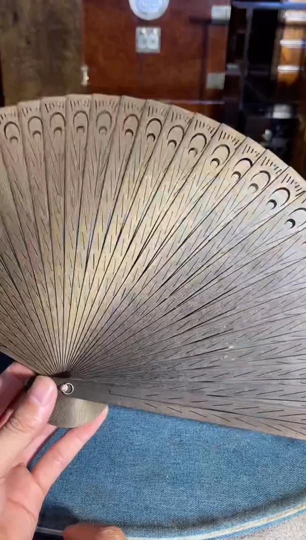 乌木类成套家具乌木孔雀扇子单个 通货