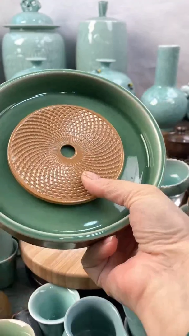 【闪购商品】特价 微瑕 慧仙青瓷
