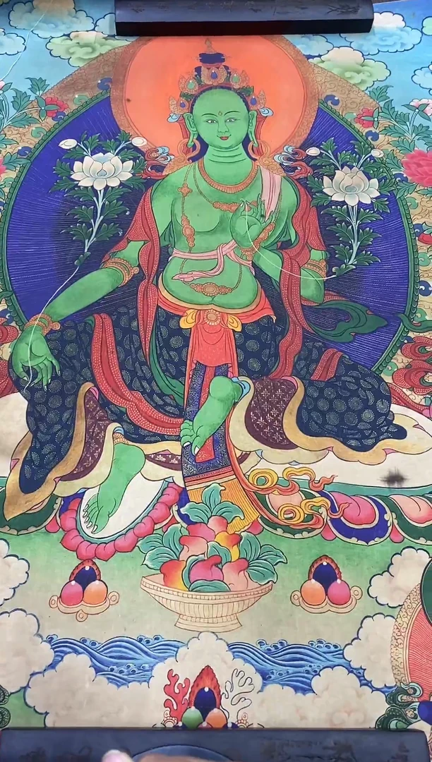 卷轴画精品挂饰 唐卡tk16107