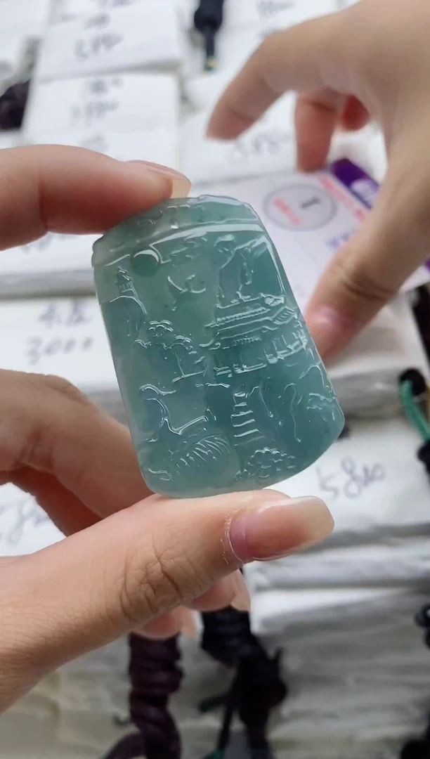 颈饰未镶嵌翡翠8