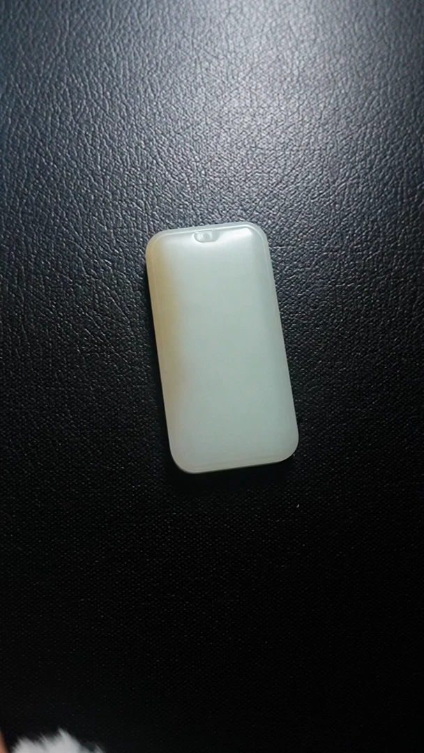 颈饰未镶嵌和田玉无事牌