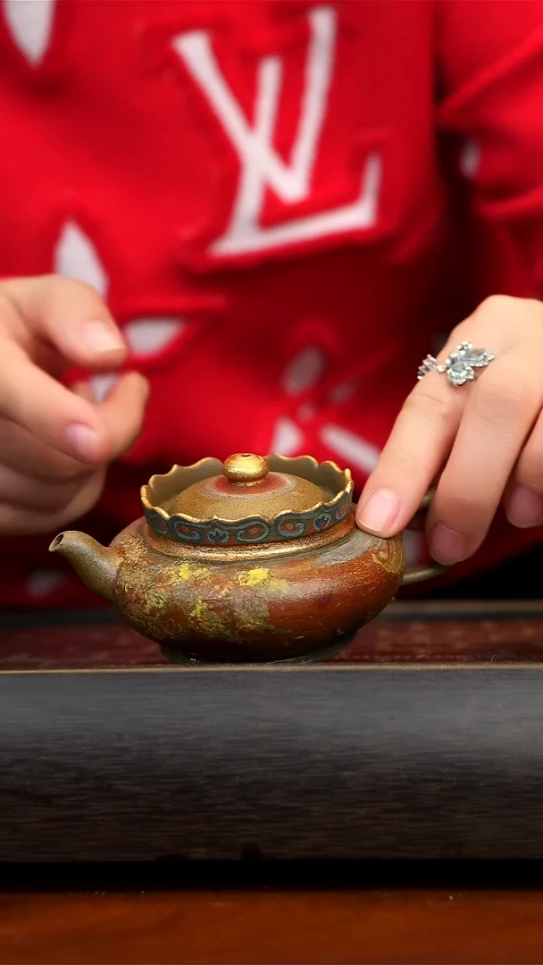 【闪购商品】紫砂茶壶《故宫的秋》