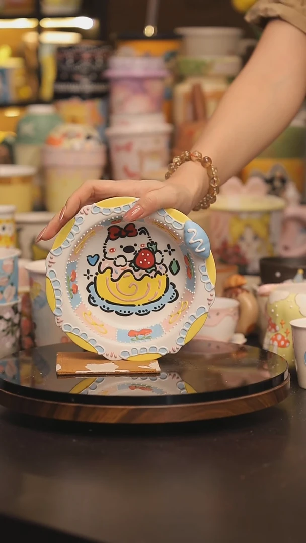 景德镇釉下彩绘设计师款式陶瓷