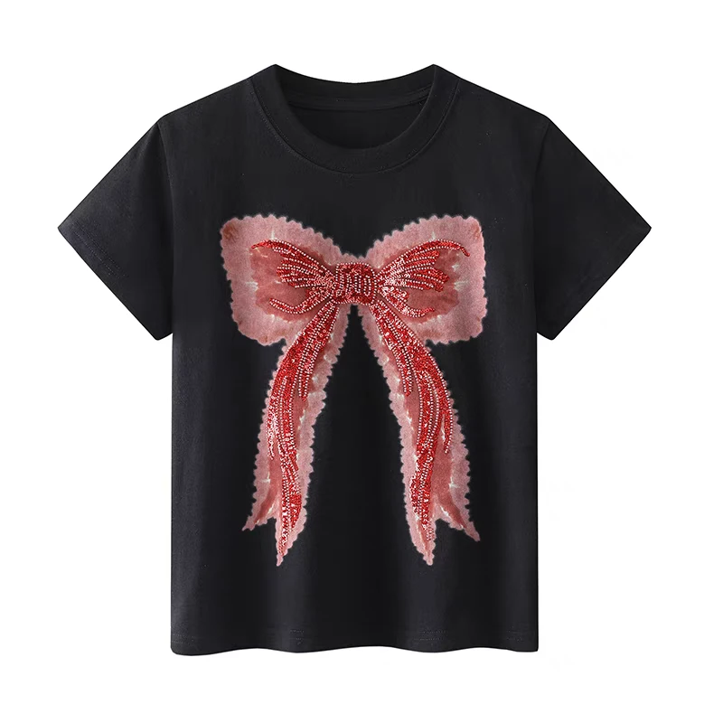 1288潮牌手工重工钉珠蝴蝶结款