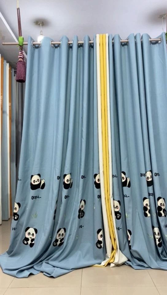 布成品窗帘     染色