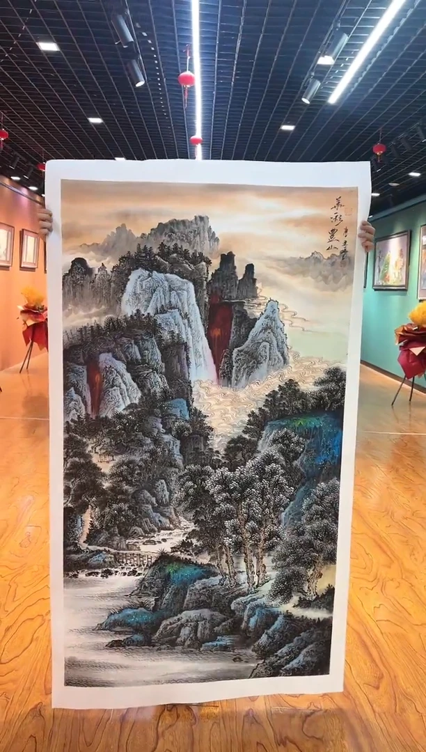 【闪购商品】国画周建真老师绘画作品20-57