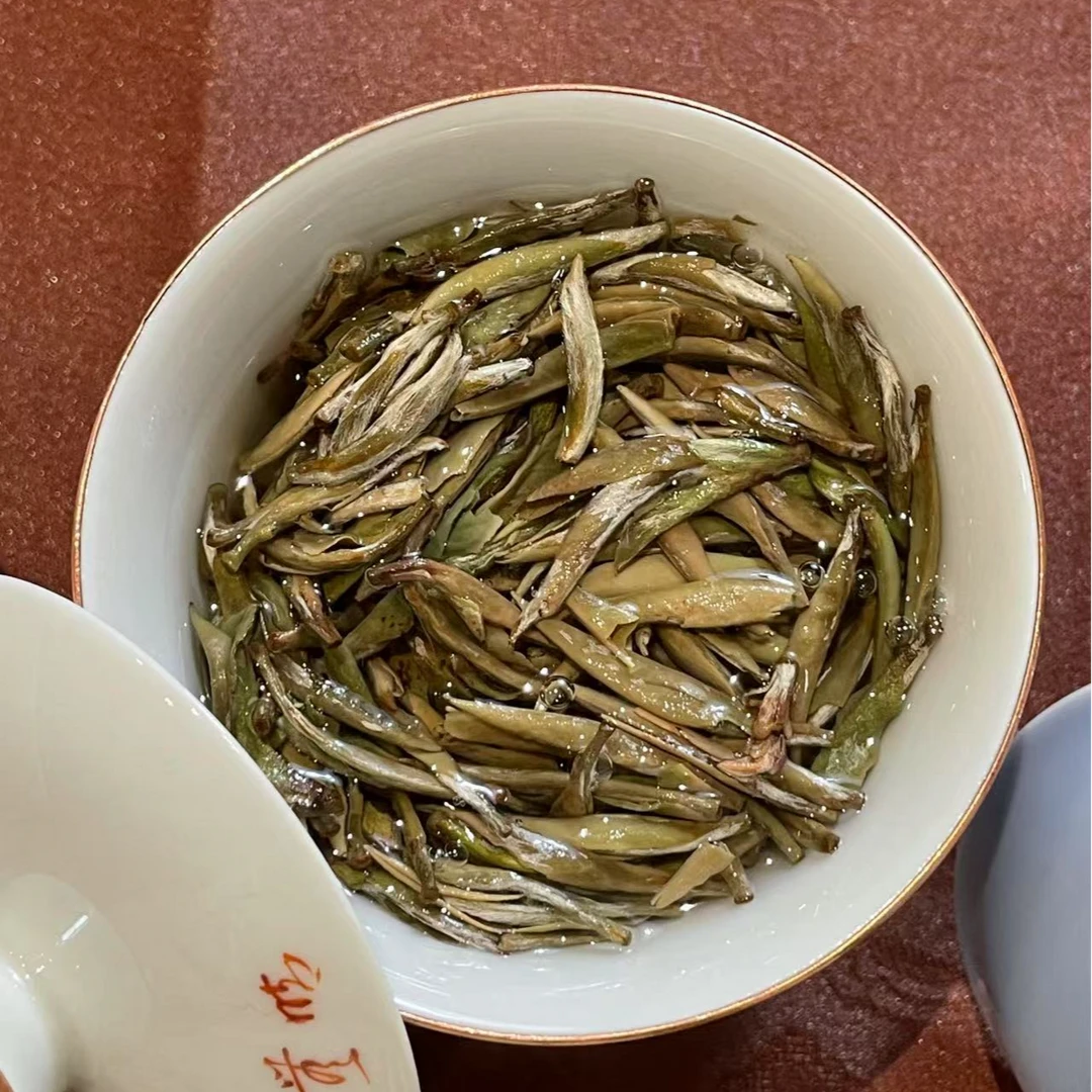 两岸茶王 2020年高山头采白毫银针体验装50g磻溪大洋山原料