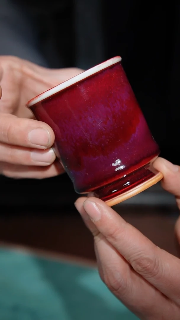 【闪购商品】瓷片12-5星航手制高风亮节杯----