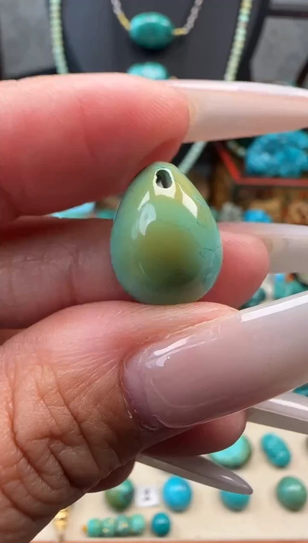 未镶嵌绿松石珠宝奇石绿松石