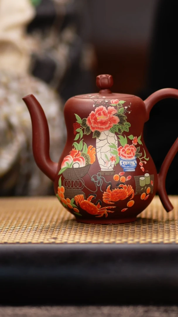 QMJ91龙血砂  高葫芦（清供小景）