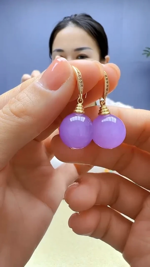 颈饰14K金镶嵌翡翠丹丹diy颈饰