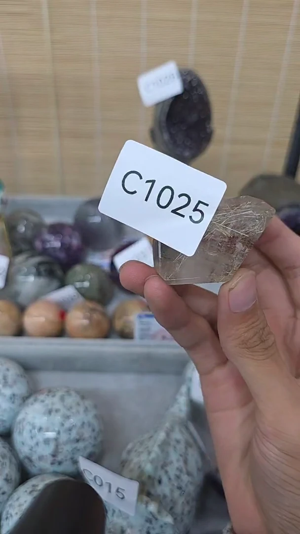 未镶嵌珠宝半成品水晶C1025