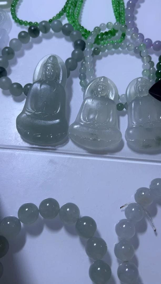 未镶嵌定制翡翠素衣