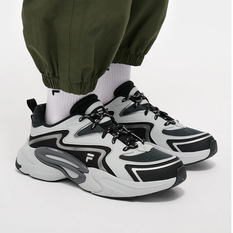 【引力鞋-男士运动潮鞋】FILA斐乐潮流休闲百搭透气男鞋T12M521101